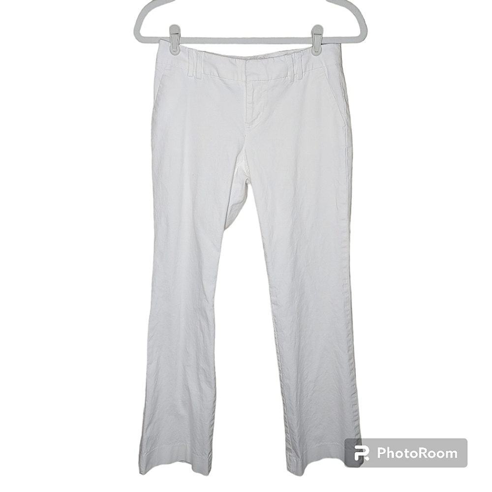 Banana Republic Factory Ryan Fit White Pant Size 2